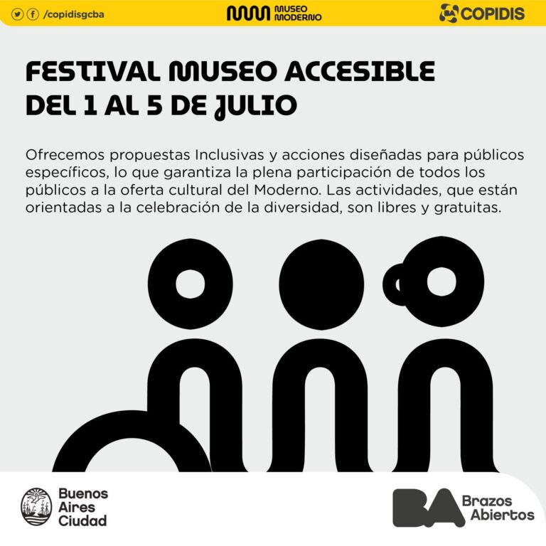 Festival Museo Accesible en CABA