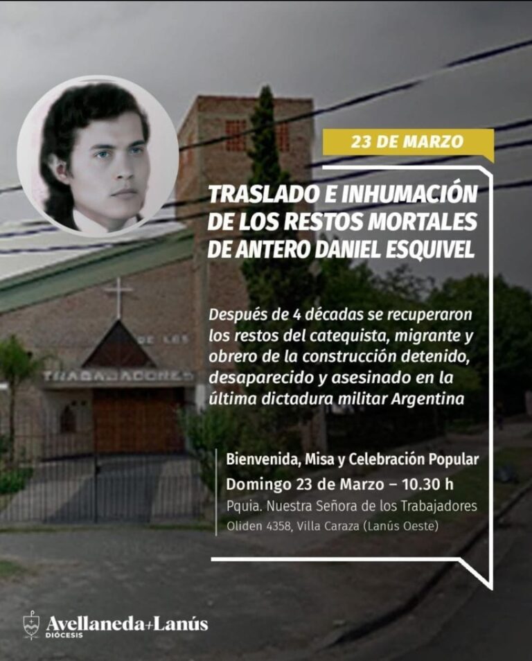 La paraguaya Genoveva Esquivel encuentra el cuerpo de su hermano mellizo, desaparecido por la dictadura argentina en 1977
