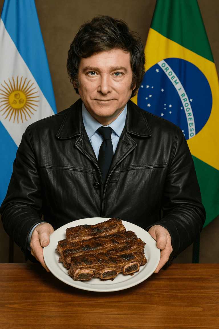 Argentina el país de la mejor carne, importará asado desde Brasil.