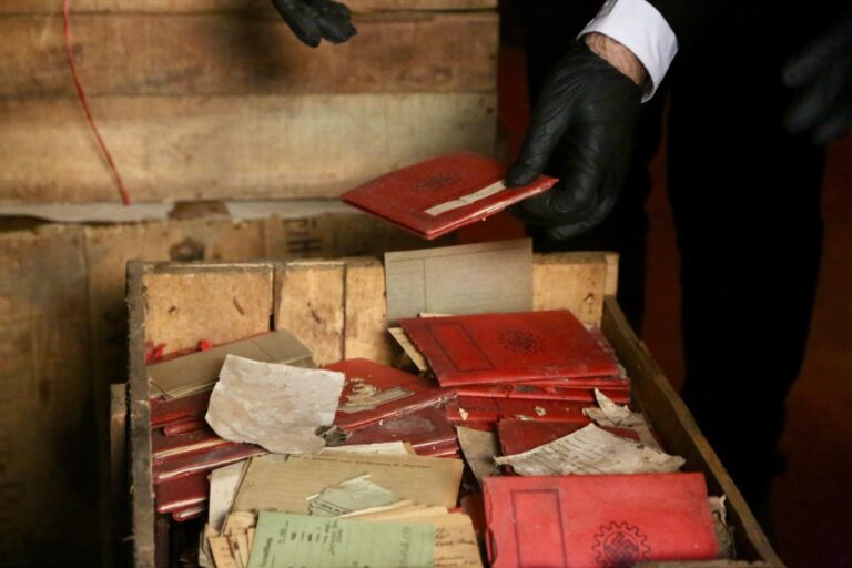Hallazgo mundial: descubrieron cajas nazis en el archivo de la Corte Suprema de Justicia.