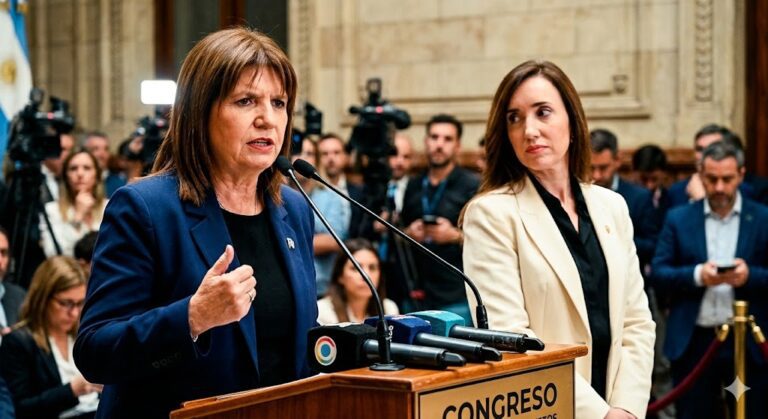 Bullrich acusa a Villarruel de ‘peronista’ y profundiza la fractura oficial