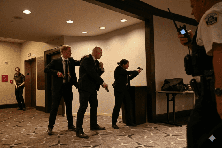 Tensión en Washington: tiroteo y evacuación de emergencia en la cena de Trump con periodistas