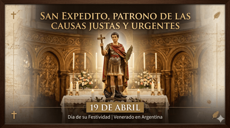 19 de abril: La historia detrás de San Expedito, el santo militar