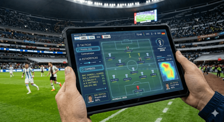 Mundial 2026: La IA estrena interfaz que hace que dirigir sea como jugar al FIFA.