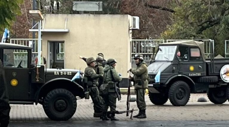organismos-repudian-provocaciones-militares-en-la-ex-esma