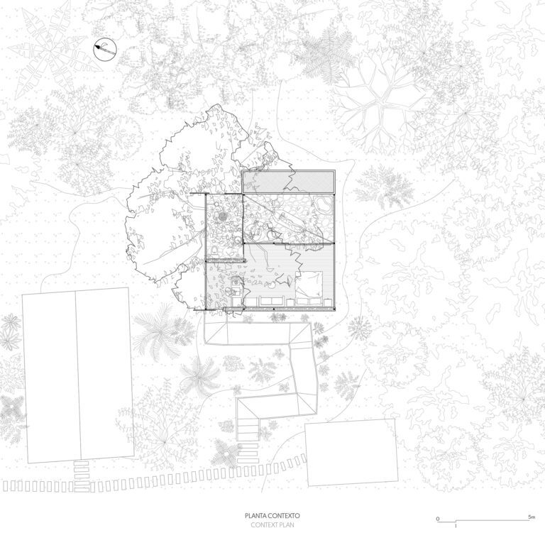 galeria-de-un-hospedaje-en-el-pigue-/-mestizo-estudio-arquitectura