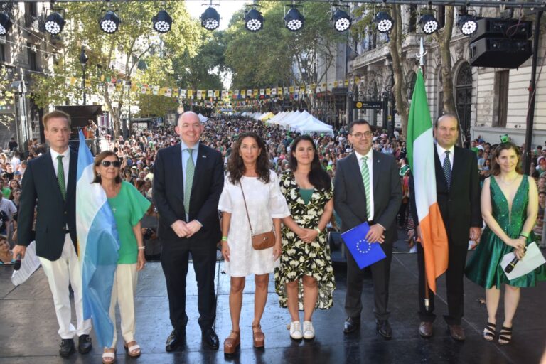 Más de 10.000 personas celebraron San Patricio en el BA Celebra Irlanda
