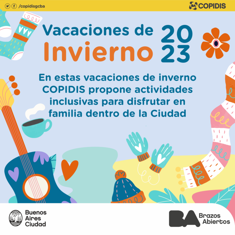 Propuestas inclusivas en CABA para vacaciones de invierno