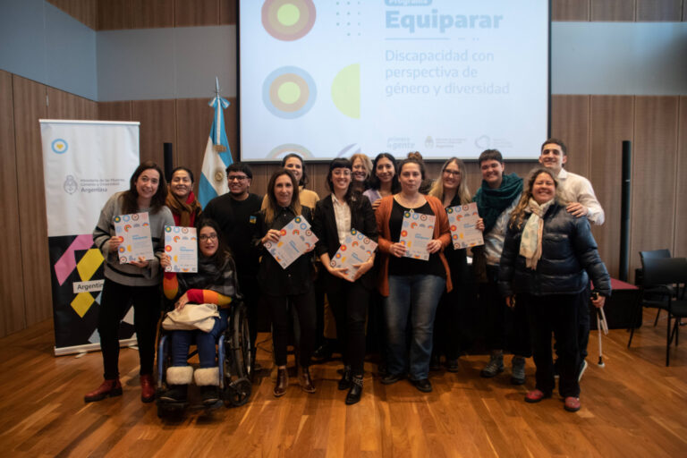 Se realizó el lanzamiento del cuadernillo “Discapacidad con perspectiva de género y diversidad”