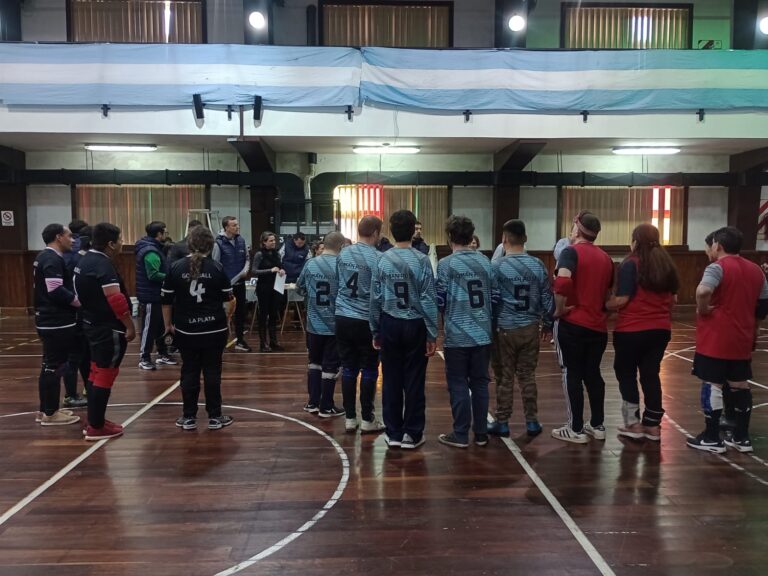 Se llevó adelante el Primer Encuentro de Goalball Andis.