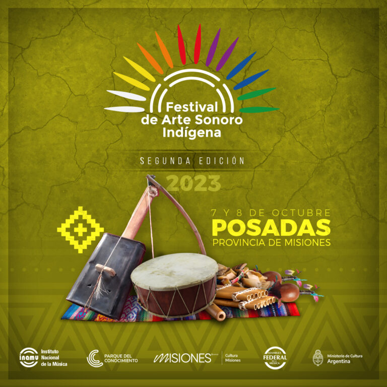 En pocos días comienza la segunda edición del Festival de Arte Sonoro Indígena