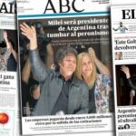 La mirada de los diarios del mundo sobre el triunfo de Javier Milei