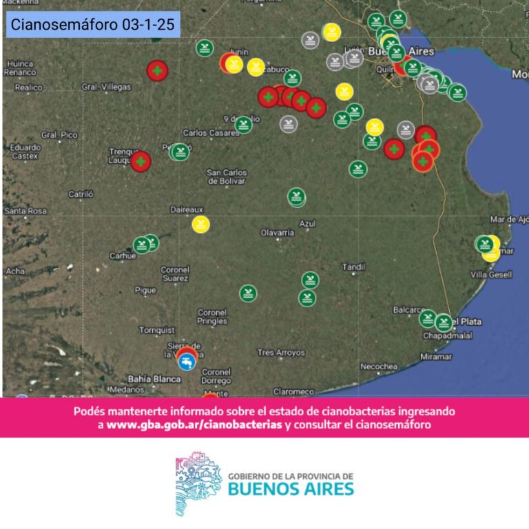 cianobacterias:-alerta-roja-en-bragado,-chascomus,-pinto,-trenque-lauquen,-entre-otras-lagunas