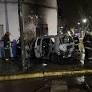 Tres menores roban un auto, protagonizan una cinematográfica fuga y chocan contra una casa en Villa Soldati