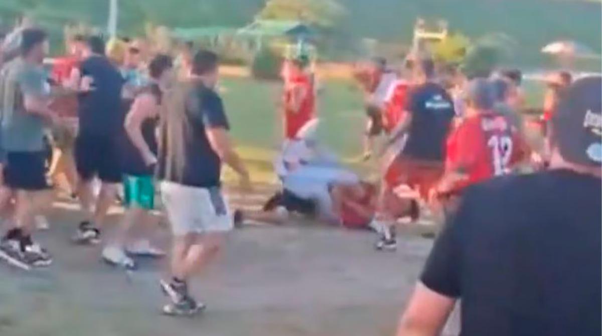 batalla-campal-entre-facciones-de-camioneros:-pinas,-corridas-y-mensaje-interno