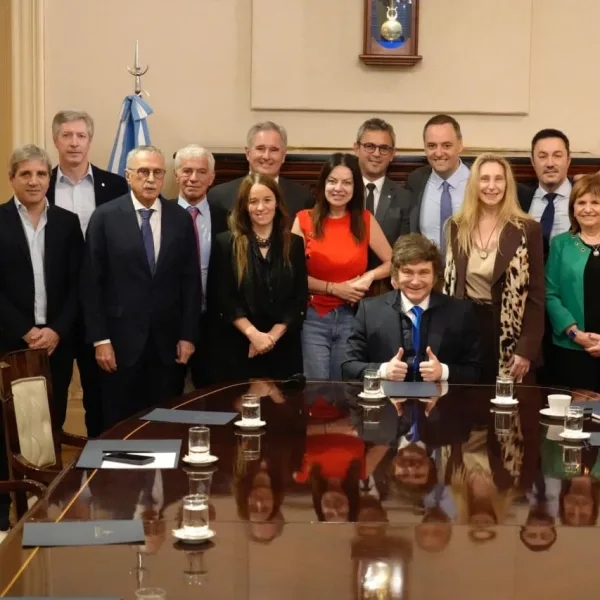 Javier Milei encabezó su primera reunión con el nuevo Gabinete en la Casa Rosada