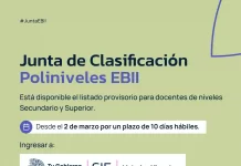 Educación informó la publicación del listado provisorio de docentes inscriptos en EBII. educacion-informo-la-publicacion-del-listado-provisorio-de-docentes-inscriptos-en-ebii.