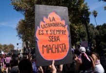 El movimiento feminista marchó al Congreso en un escenario de fuerte polarización mujeres-marchan-en-america-latina-contra-el-retroceso-de-derechos-y-el-aumento-de-la-violencia
