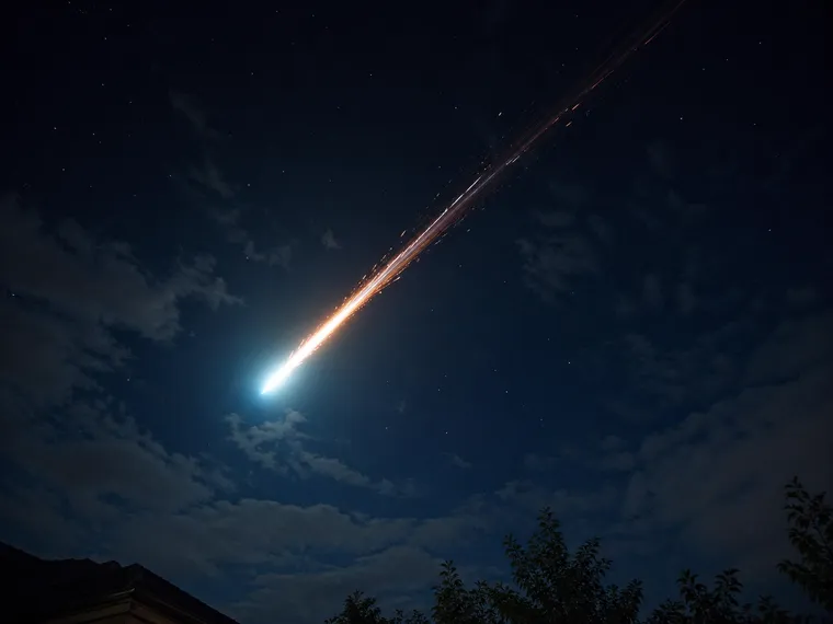 Un meteorito iluminó el cielo de Buenos Aires
