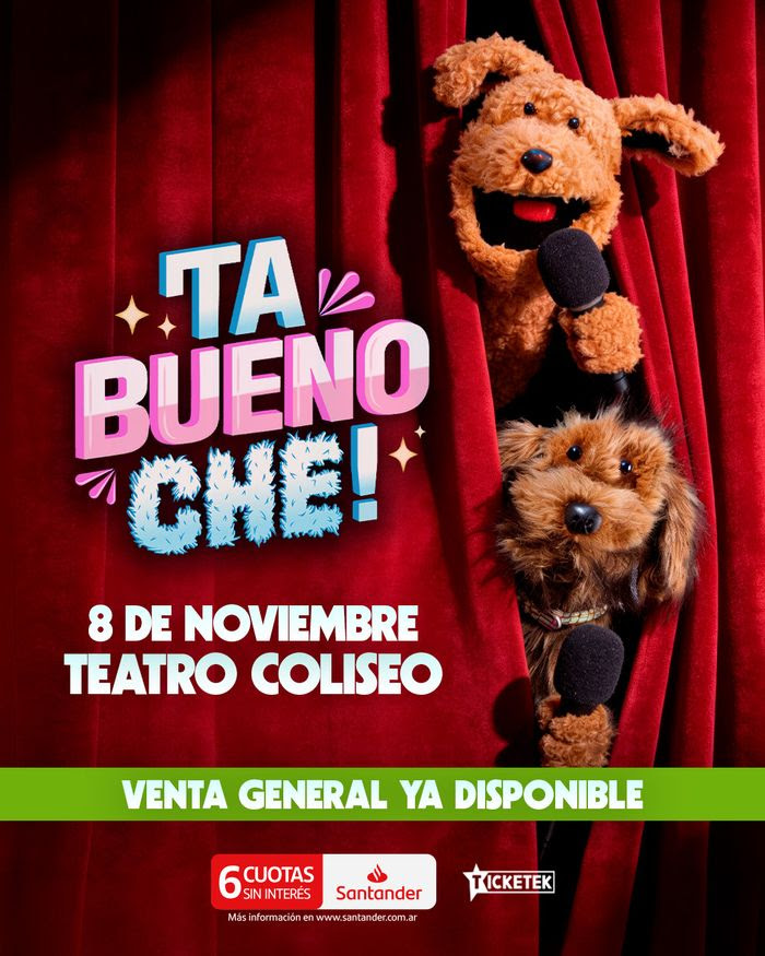 pache-y-plumis-llevan-el-universo-de-“ta-bueno-che”-al-teatro-coliseo