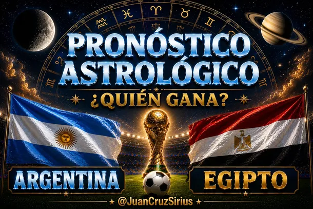 La impactante predicción de un astrólogo para el partido de Argentina en cuartos de final
